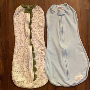 2 Woombie Swaddles